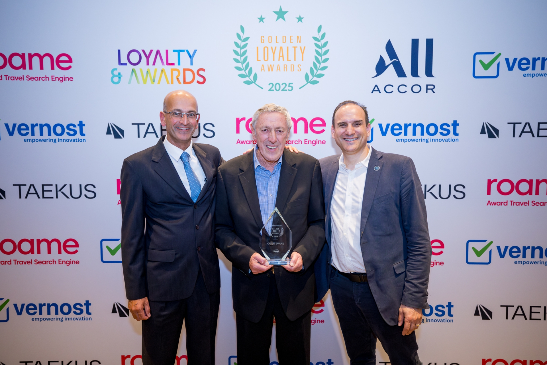 Lifetime Achievement - Colin Evans - 2025 Award Winner