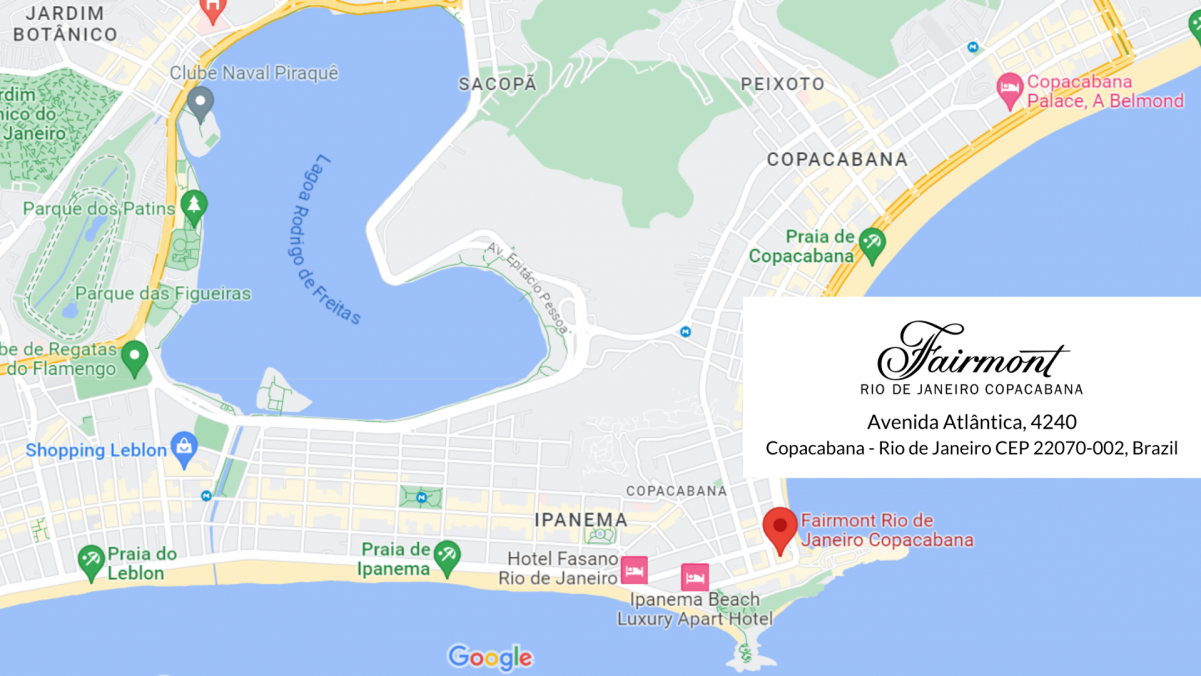 Maps Fairmont Rio de Janeiro Copacabana